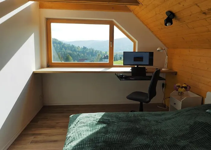 Hillout - W Milowce - Workation - Praca Zdalna 木屋 *